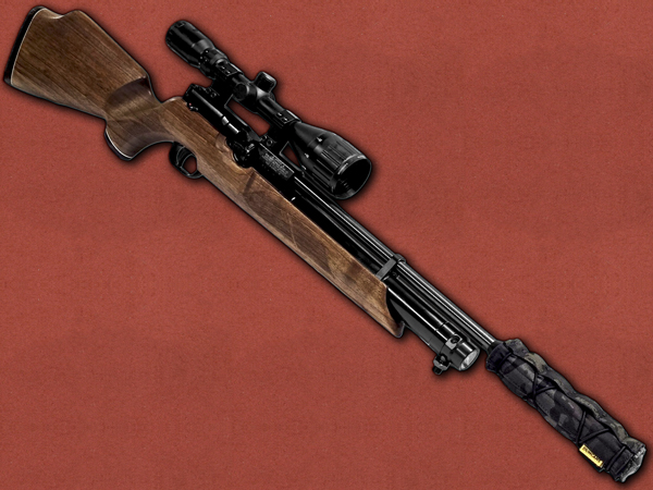 .22 [Weihrauch] HW100 Walnut, Silenced + Protected, IR Scope