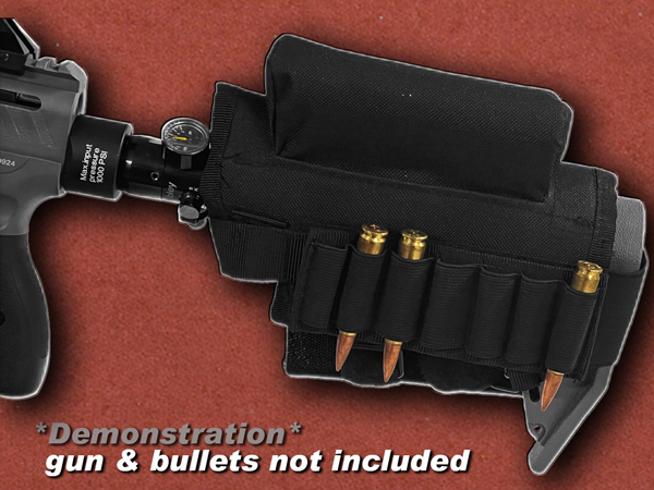 [Duncans] Adjustable Tactical Black Cheek Rest/Riser for Rifles