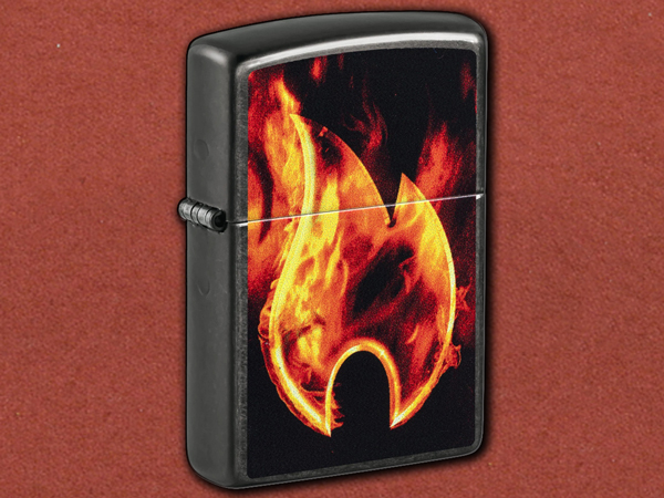 [Zippo] Fiery Flame Design (46871)