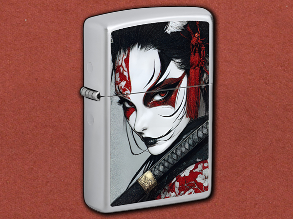[Zippo] Samurai Woman Design 46876