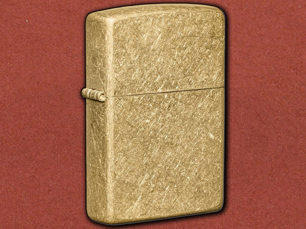 [Zippo] Classic Brushed Brass Windproof Lighter