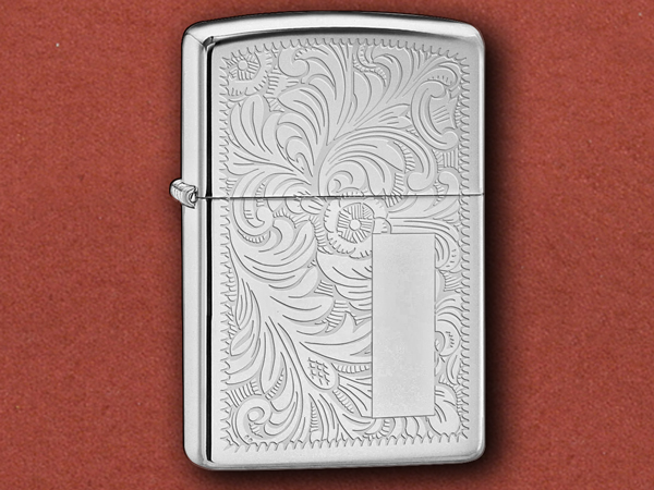 [Zippo] Venetian® 352 High Polish Chrome