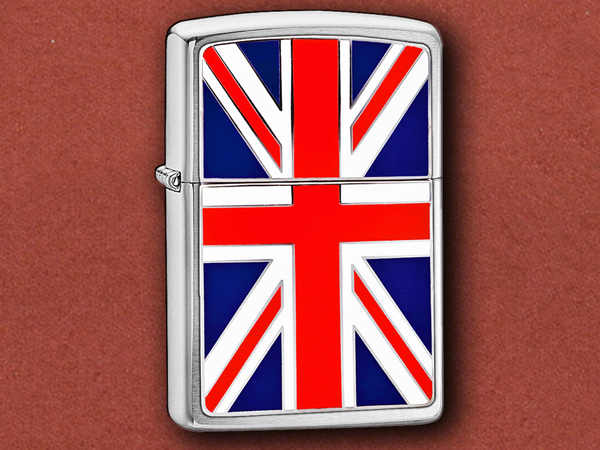 [Zippo] Union Jack Emblem Design