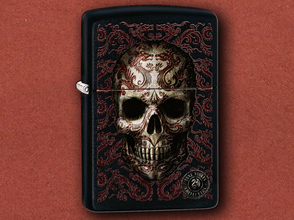 [Zippo] Anne Stokes Skull and Crossbones