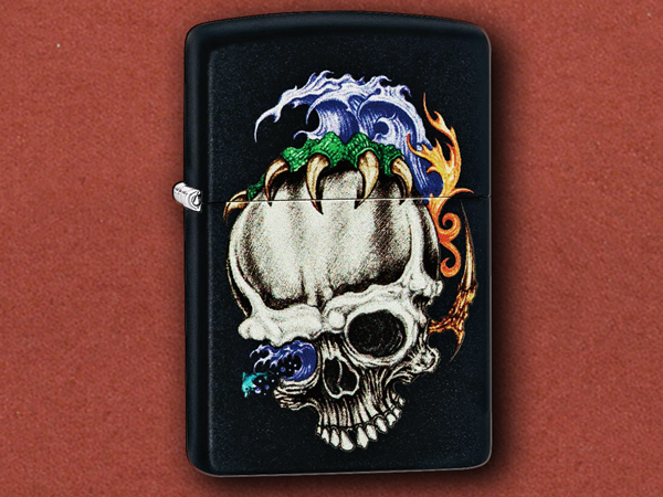 [Zippo] Skull Claw Design